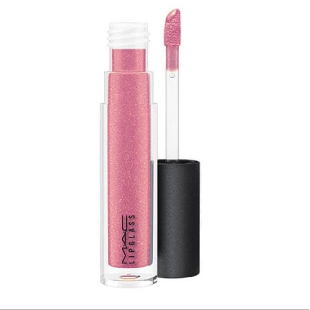 MAC Lipglass in Love Child (Coppered Plum)